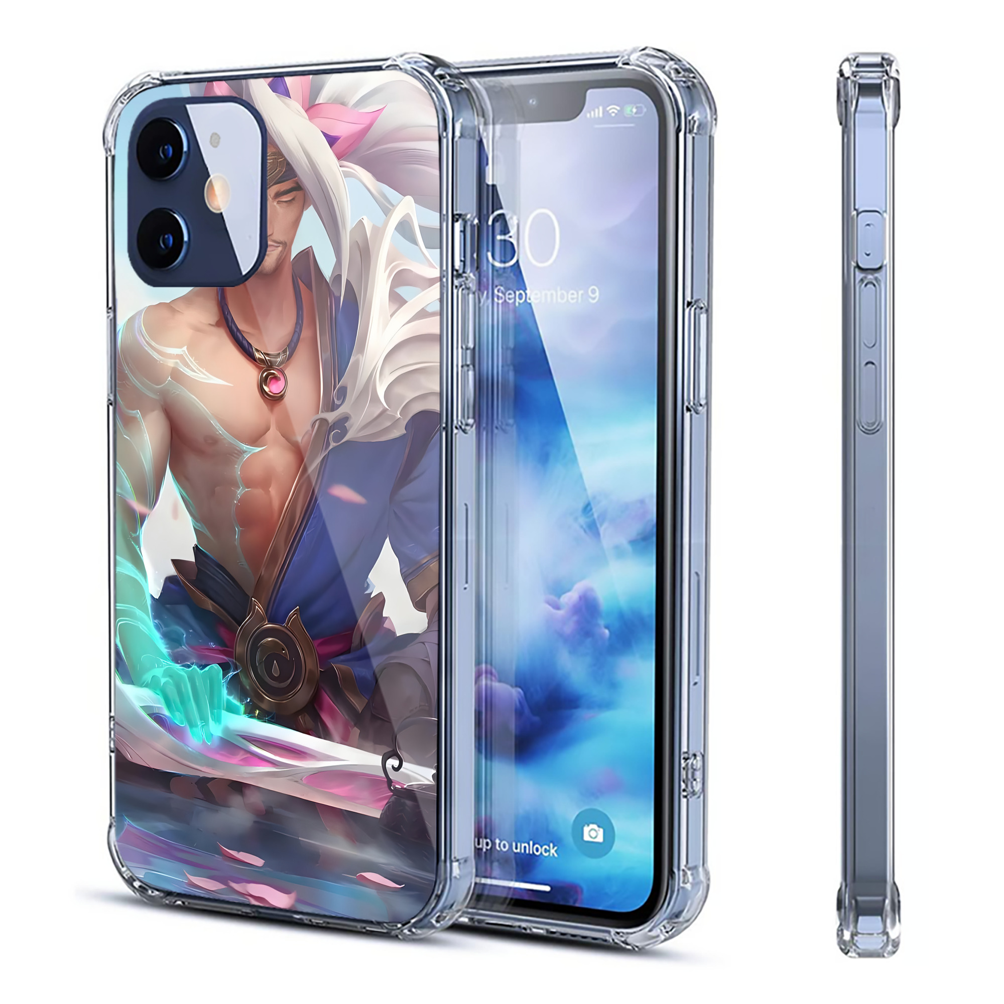 （画像用） リーグ・オブ・レジェンド League of Legends LOL 【iPhone 12シリーズ対応】透明スマホケース（クリアソフトケース）